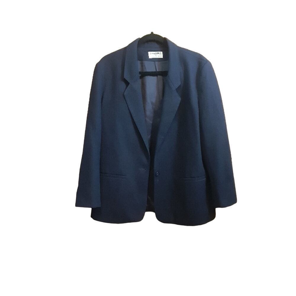 Alfred Dunner Women's 100% Wool Blazer